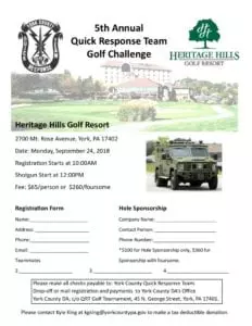 5th Annual Quick Response Team Golf Challenge